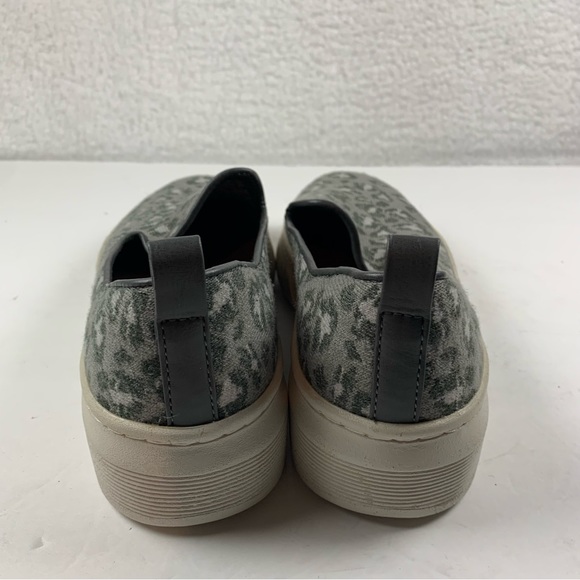 Sofft Pavina Sweater Knot Slip On Sneakers 8.5‎ M Gray Leopard Shoes NWOB 7224 - Picture 8 of 10